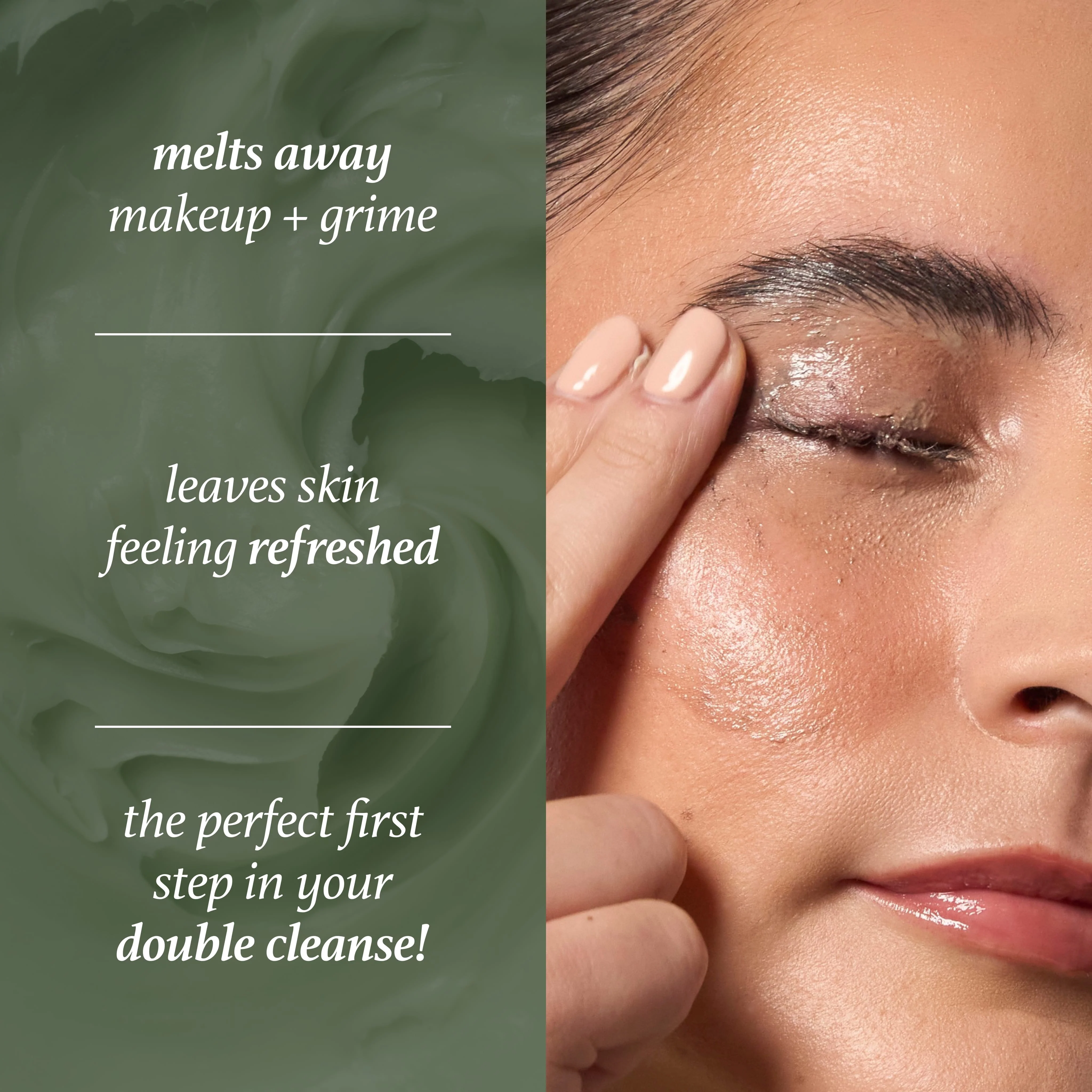 Green Tea Makeup Removing Cleansing Cream - Image 3